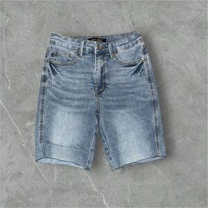 Judy Blue Raw Hem Shorts